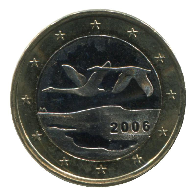Евро 2006 года. 1 Евро 2006. 1 Евро монета 2006. 1 Евро Финляндия. Финская монета 1 евро.